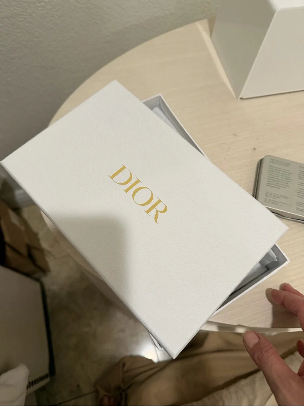 Dior Authentic wallet black